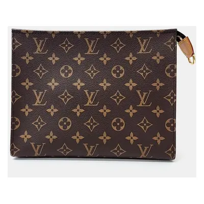 Louis Vuitton Brown Monogram Canvas Toiletry Pouch on Chain