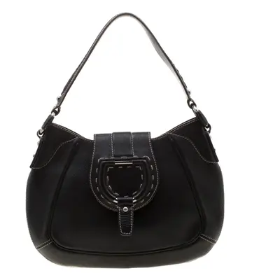 Dolce & Gabbana Black Leather Shoulder Bag