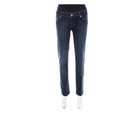 D&G Blue Denim Low Rise Regular Fit Jeans