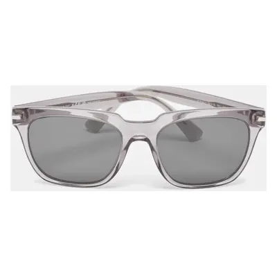 Prada Grey SPR04Y Polarized Rectangle Sunglasses