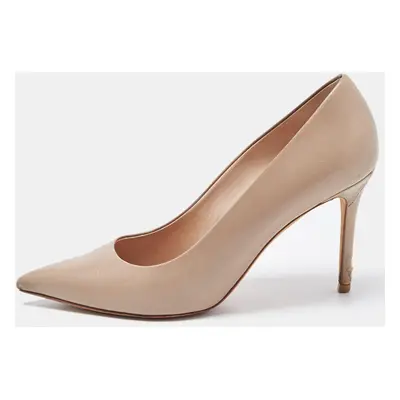 Celine Light Brown Leather Pointed Toe Pumps Size