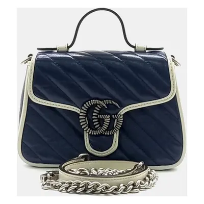 Gucci GG Marmont Mini Top Handle Bag