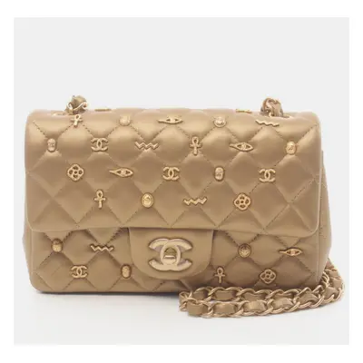 Chanel Matelasse Leather Brown Shoulder Bag