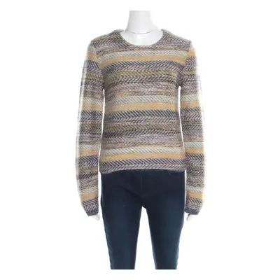 Chloe Multicolor Striped Chunky Knit Sweater