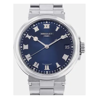 Breguet Blue Titanium Marine 5517TI/Y1/TZ0 Automatic Men's Wristwatch mm