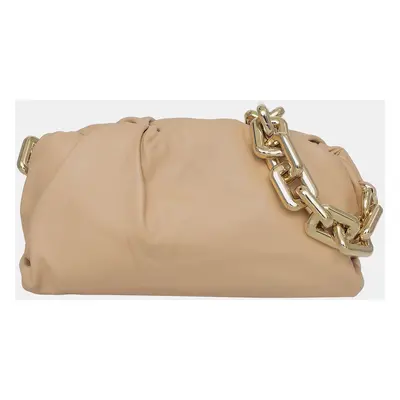 Bottega Veneta Light Brown Leather The Chain Pouch Shoulder Bag