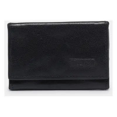 TUMI Black Leather Coin Purse