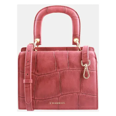 Charriol Bordeaux Leather Passion Handbag