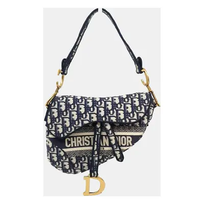 Christian Dior Oblique Saddle Bag