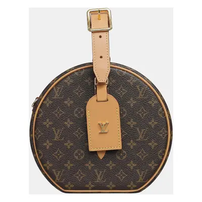 Louis vuitton Monogram Canvas Petite Boite Chapeau Bag