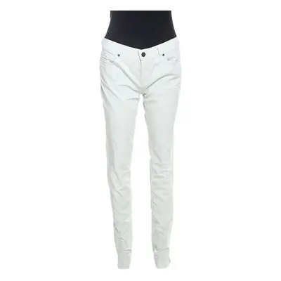 See by Chloe Sage Green Denim Skinny Classic Jeans