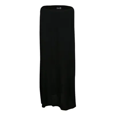 M Missoni Black Knit Elasticized Waist Midi Skirt