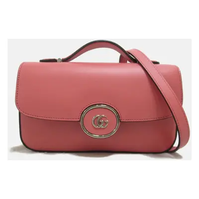 Gucci Pink leather mini Shoulder Bag