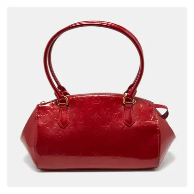 Louis Vuitton Pomme D’Amour Monogram Vernis Sherwood PM Bag