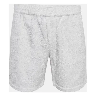 Prada White Terry Cotton Shorts