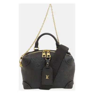 Louis Vuitton Black Monogram Empriente Leather Petite Malle Souple Shoulder Bag