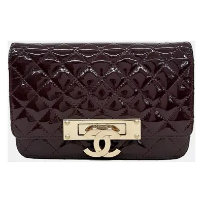 Chanel Patent WOC Mini Crossbody Bag