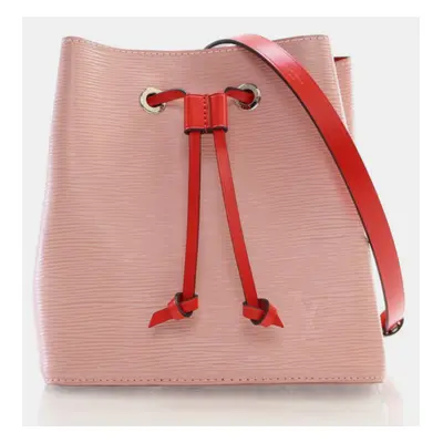 Louis Vuitton Pink/Red Epi Leather NeoNoe BB Bucket Bag