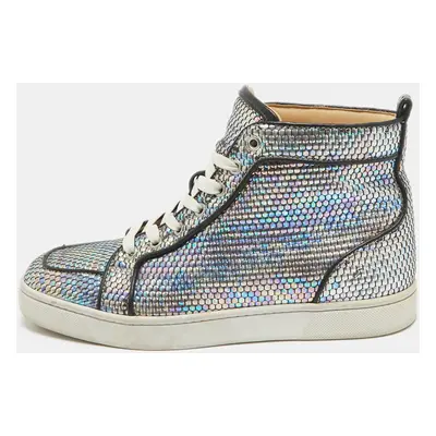 Christian Louboutin Multicolor Leather Rantus Orlato Sneakers Size