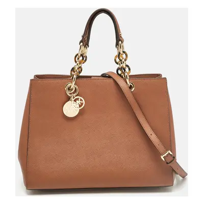 MICHAEL Michael Kors Brown Leather Cynthia Tote