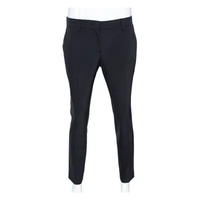 Prada Black Cropped Technical Trousers