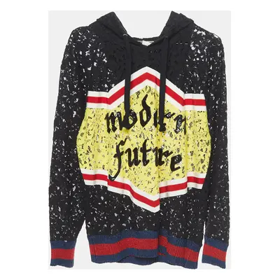 Gucci Black Lace Modern Future Hoodie