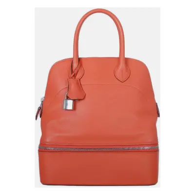 Hermes Capucine Evercolor Bolide Secret Bag