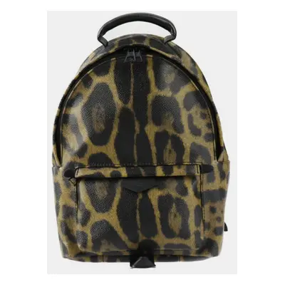 Louis Vuitton Wild Animal Coated Canvas Palm Springs Backpack PM Bag