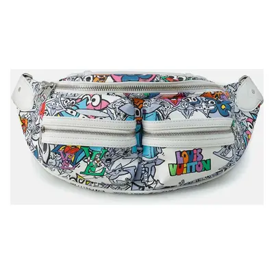 Louis Vuitton White/Multicolor Monogram Comic multi-pocket Bumbag