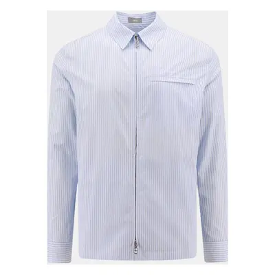 Dior Cotton Popeline Zip Up Shirt