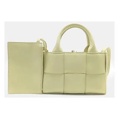 Bottega Veneta Yellow Leather Candy Arco Shoulder Bag