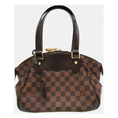 Louis Vuitton Ebene Damier Verona PM Shoulder Bag