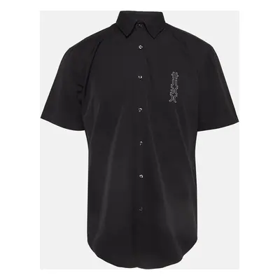 Hugo Boss Black Printed Cotton Shirt