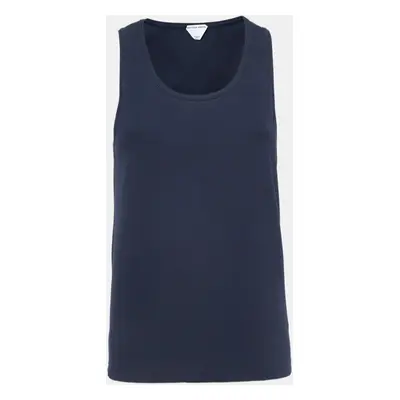 Bottega Veneta Blue Rib Knit Tank Top