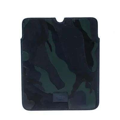 Valentino Camo Leather iPad Case Holder