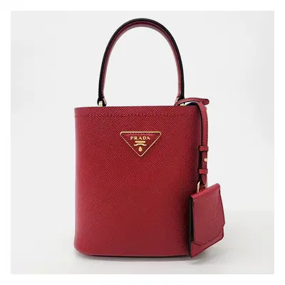 Prada Saffiano Pannier Tote and Shoulder Bag