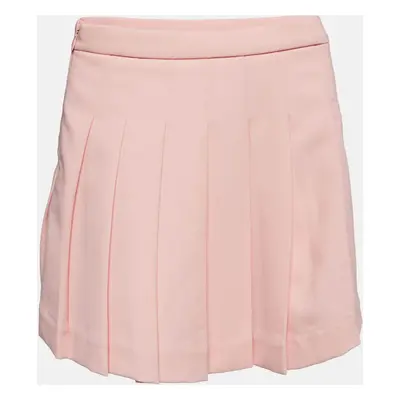 Burberry Pink Gabardine Pleated Skirt Yrs