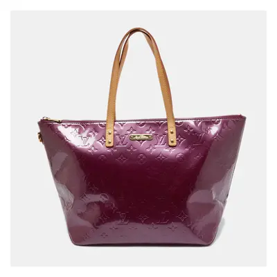 Louis Vuitton Violette Monogram Vernis Bellevue GM Bag