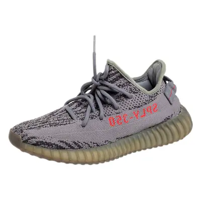 Yeezy x Adidas Grey Knit Fabric Boost V2 Beluga 2.0 Sneakers Size 2/3