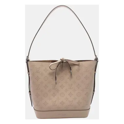 Louis Vuitton Beige Leather Flor Nm Mahina Gale Shoulder Bag