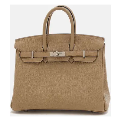 Hermes Beige Marfa Togo Birkin handbag