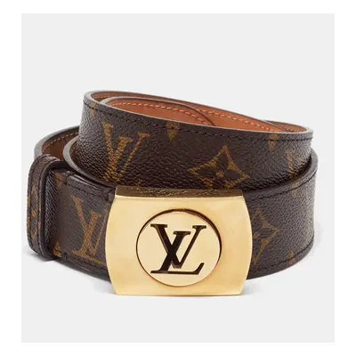 Louis Vuitton Monogram Canvas LV Cut Belt