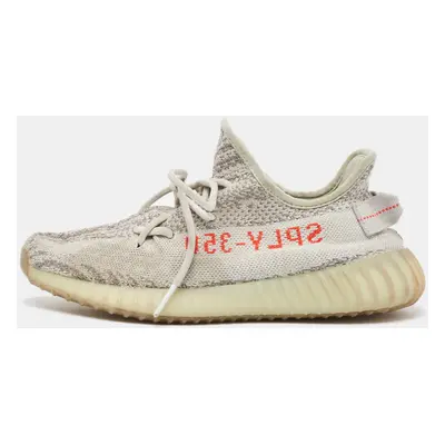 Yeezy x Adidas Two Tone Knit Fabric Boost V2 Blue Tint Sneakers Size 2/3