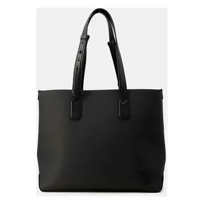 Louis Vuitton Noir LV Aerogram Cowhide Leather fastline tote bag