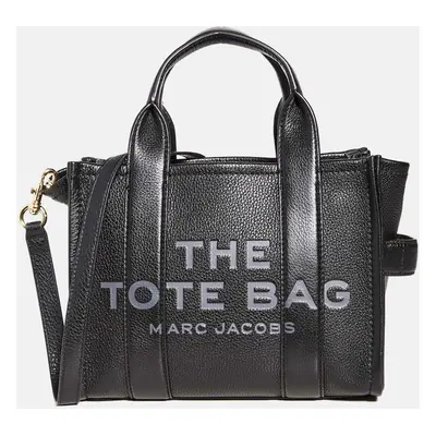 Marc Jacobs Black Leather Women's The Leather Mini Tote Bag