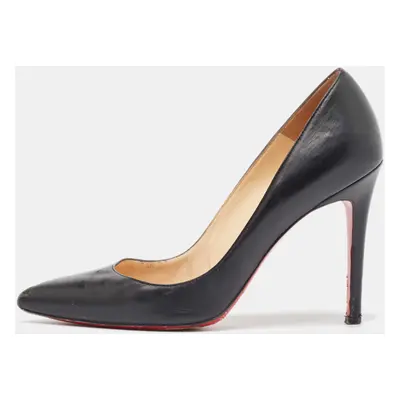 Christian Louboutin Black Leather Pigalle Pumps Size