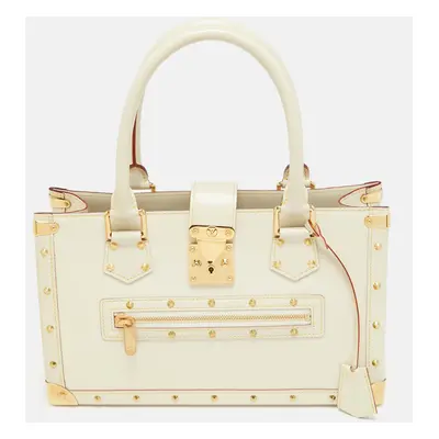 Louis Vuitton White Suhali Leather Le Fabuleux Bag