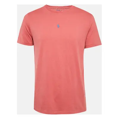 Polo Ralph Lauren Pink Jersey Custom Slim Fit T-Shirt