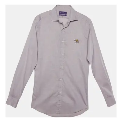 Ralph Lauren Purple Label Light Pink Cotton Tailored Fit Shirt