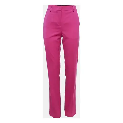 Moschino M05CHIN0 Jeans Pink Gabardine Trousers